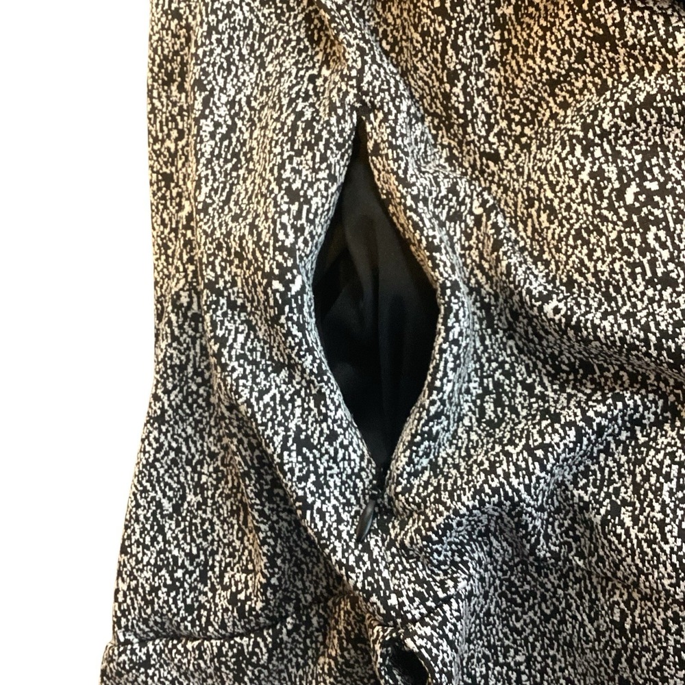 Avia Black &‎ White Print Athleisure Set Top Medium Bottoms Small Active Walking - Picture 3 of 15